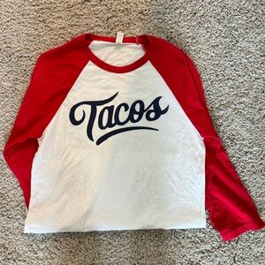 Tacos Tshirt size Small, Like New